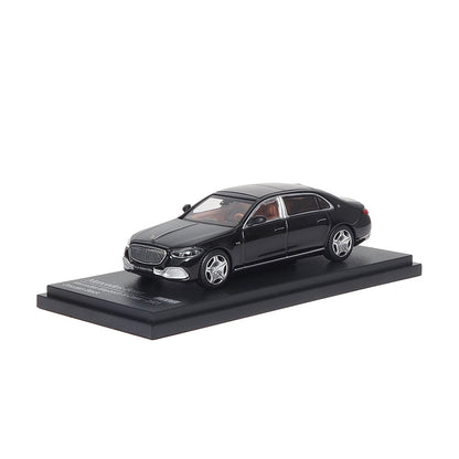 Mô hình xe ARbox(Almost Real) 1:64 Mercedes-Maybach S-Class 2021 Obsidian Black  - 620115011