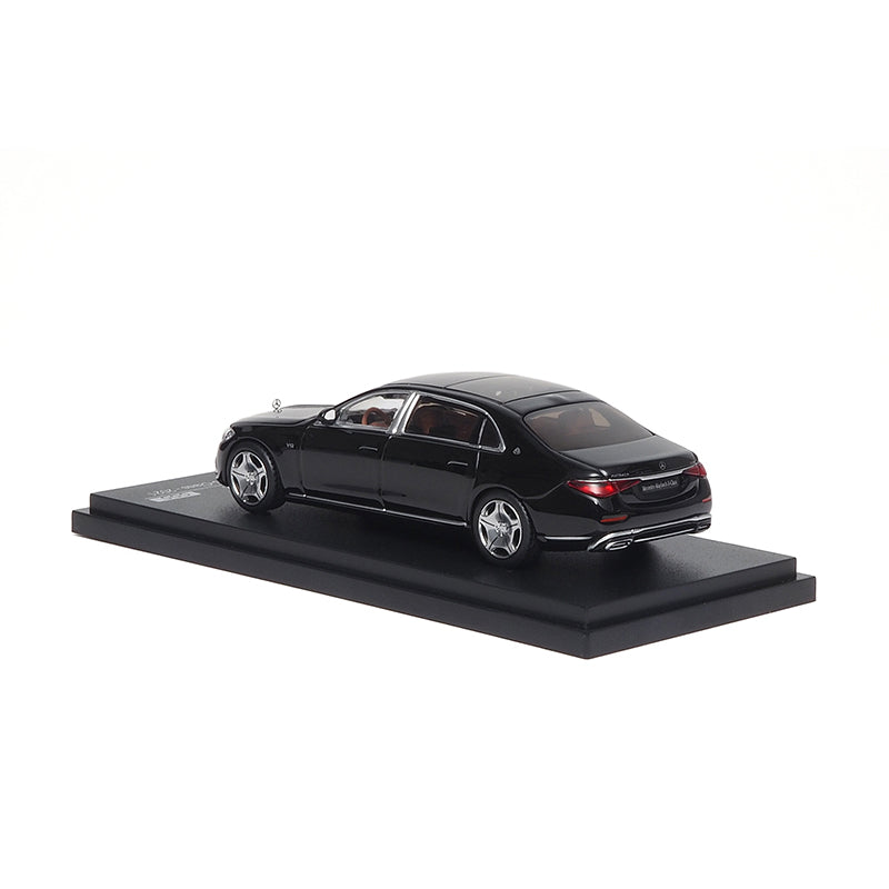 Mô hình xe ARbox(Almost Real) 1:64 Mercedes-Maybach S-Class 2021 Obsidian Black  - 620115011