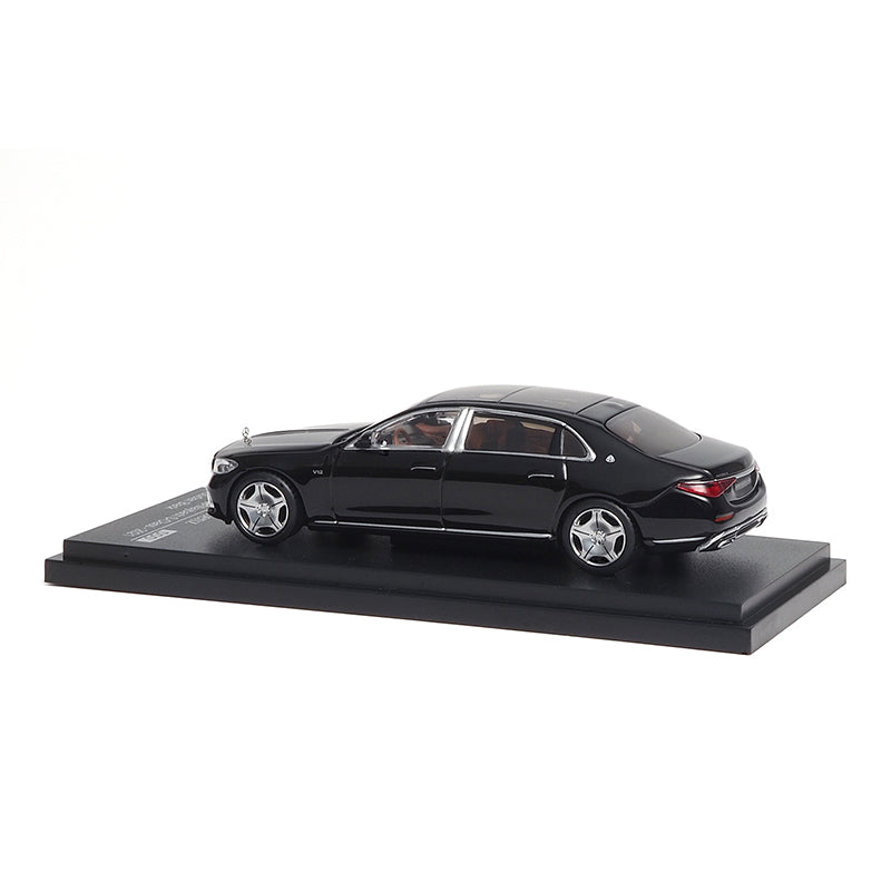 Mô hình xe ARbox(Almost Real) 1:64 Mercedes-Maybach S-Class 2021 Obsidian Black  - 620115011