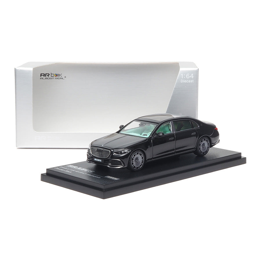 Mô hình xe ARbox(Almost Real) 1:64 Bosu S850 Maybach Masterpiece 2023 Obsidian Black  - 660101001