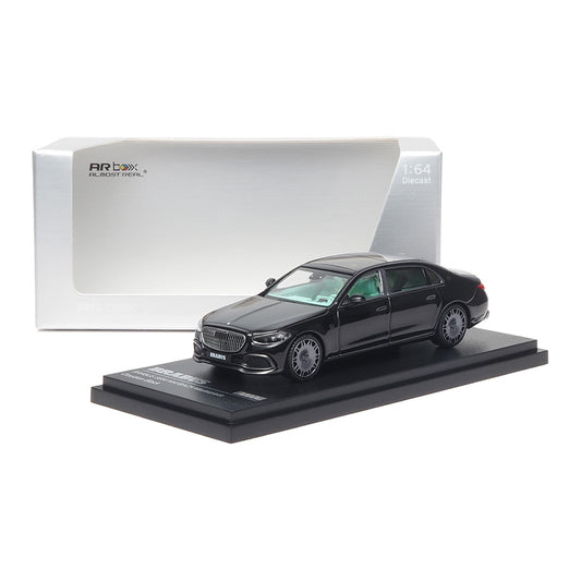 Mô hình xe ARbox(Almost Real) 1:64 Bosu S850 Maybach Masterpiece 2023 Obsidian Black  - 660101001