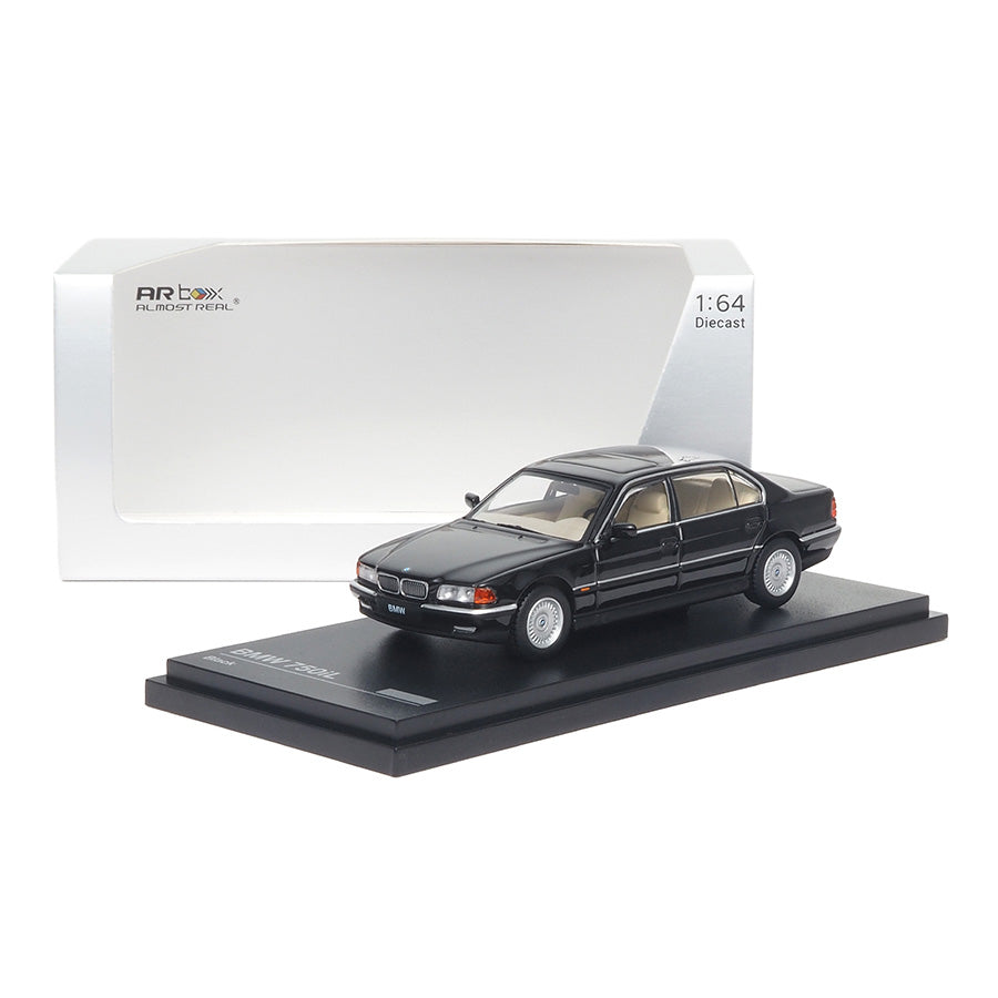 Mô hình xe ARbox(Almost Real) 1:64 BMW 750iL (E38) black  - 630201001