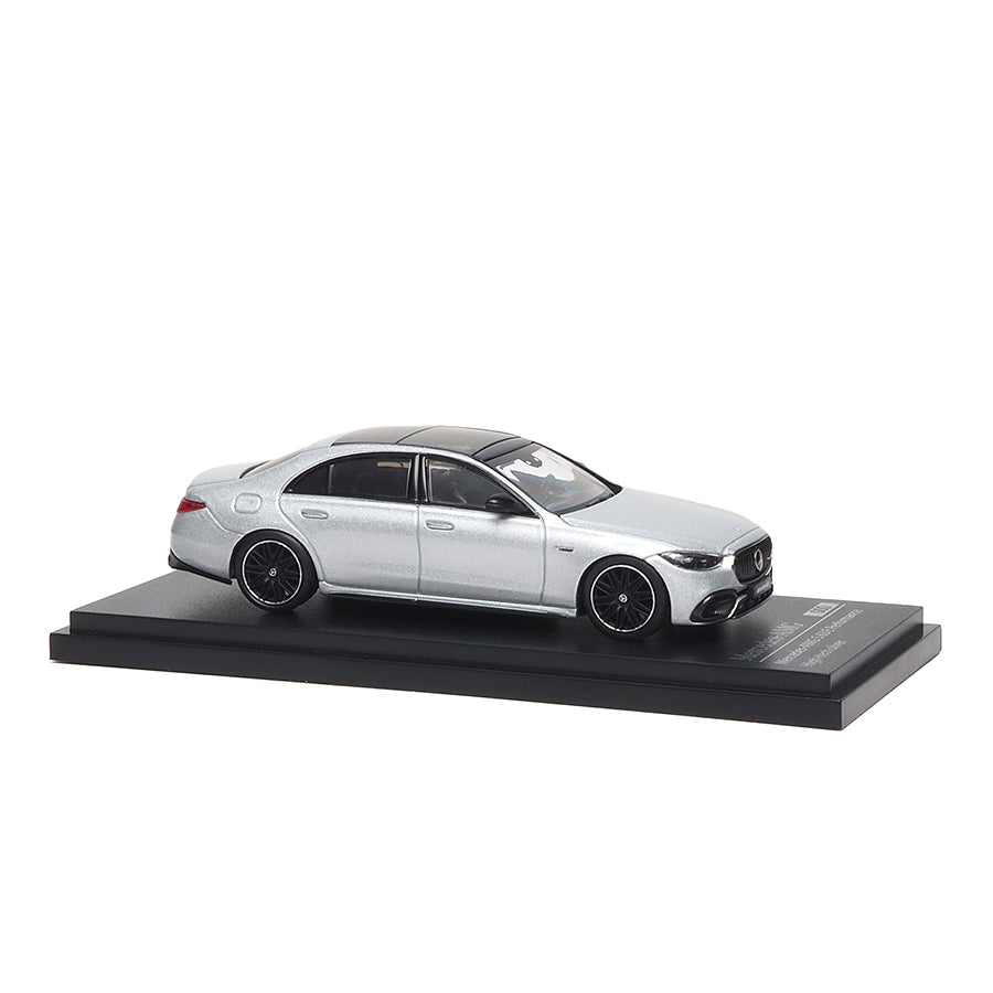 Mô hình xe ARbox(Almost Real) 1:64 Mercedes-AMG S 63 E Performance 2023 Space Silver  - 620102001