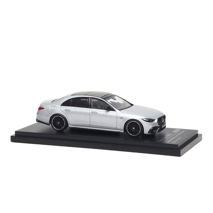 Mô hình xe ARbox(Almost Real) 1:64 Mercedes-AMG S 63 E Performance 2023 Space Silver  - 620102001