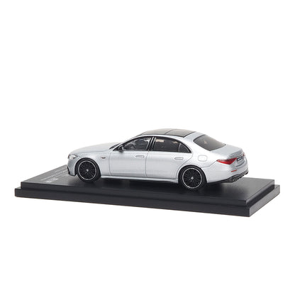 Mô hình xe ARbox(Almost Real) 1:64 Mercedes-AMG S 63 E Performance 2023 Space Silver  - 620102001