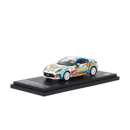Mô hình xe ARbox(Almost Real) 1:64 Toyota GR86 2024 Macau Road Race Challenge "LUNI" Special Edition  - 670009001