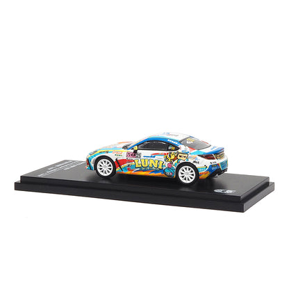 Mô hình xe ARbox(Almost Real) 1:64 Toyota GR86 2024 Macau Road Race Challenge "LUNI" Special Edition  - 670009001