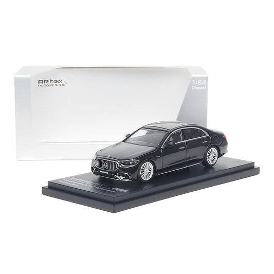 Mô hình xe ARbox(Almost Real) 1:64 Mercedes-AMG S 63 E Performance 2023 Obsidian Black  - 620101001