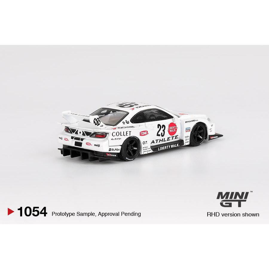 [HÀNG CÓ SẴN] Mocus Mô hình xe Mini GT 1:64 Nissan LB-Super Silhouette S15 SILVIA ATHLETE 1054