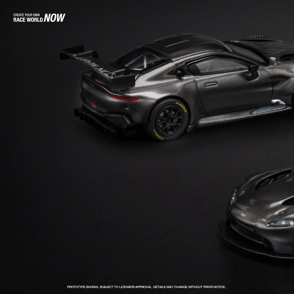 [HÀNG CÓ SẴN] Mô hình xe POPRACE 1:64 ASTON MARTIN VANTAGE GT3 - CARBON EDITION PR640178