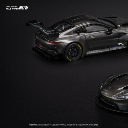 [HÀNG CÓ SẴN] Mô hình xe POPRACE 1:64 ASTON MARTIN VANTAGE GT3 - CARBON EDITION PR640178