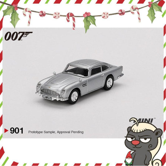 [HÀNG CÓ SẴN] Mocus Mô hình xe Mini GT 1:64 Aston Martin DB5“Thunderball”/ English Blister Packaging 901
