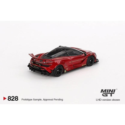 [HÀNG CÓ SẴN] Mocus Mô hình xe Mini GT 1:64 McLaren 720S LBWorks Gem Red 828