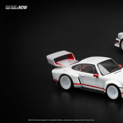 [HÀNG CÓ SẴN] Mô hình xe POPRACE 1:64 SINGER DLS TURBO (TRACK) - WHITE PR640226