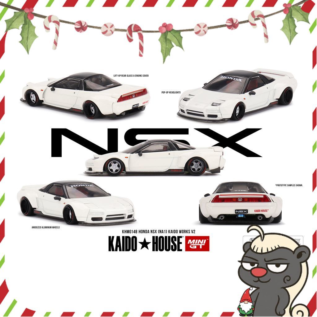 [HÀNG CÓ SẴN] Mô hình xe KAIDO HOUSE 1:64 Honda NSX (NA1) Kaido WORKS V2 KHMG148