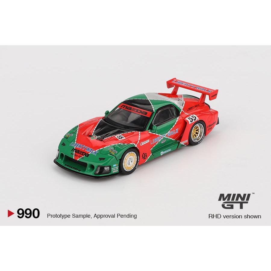 [HÀNG CÓ SẴN] Mocus Mô hình xe Mini GT 1:64 Mazda RX-7 LB-Super Silhouette 787B 990