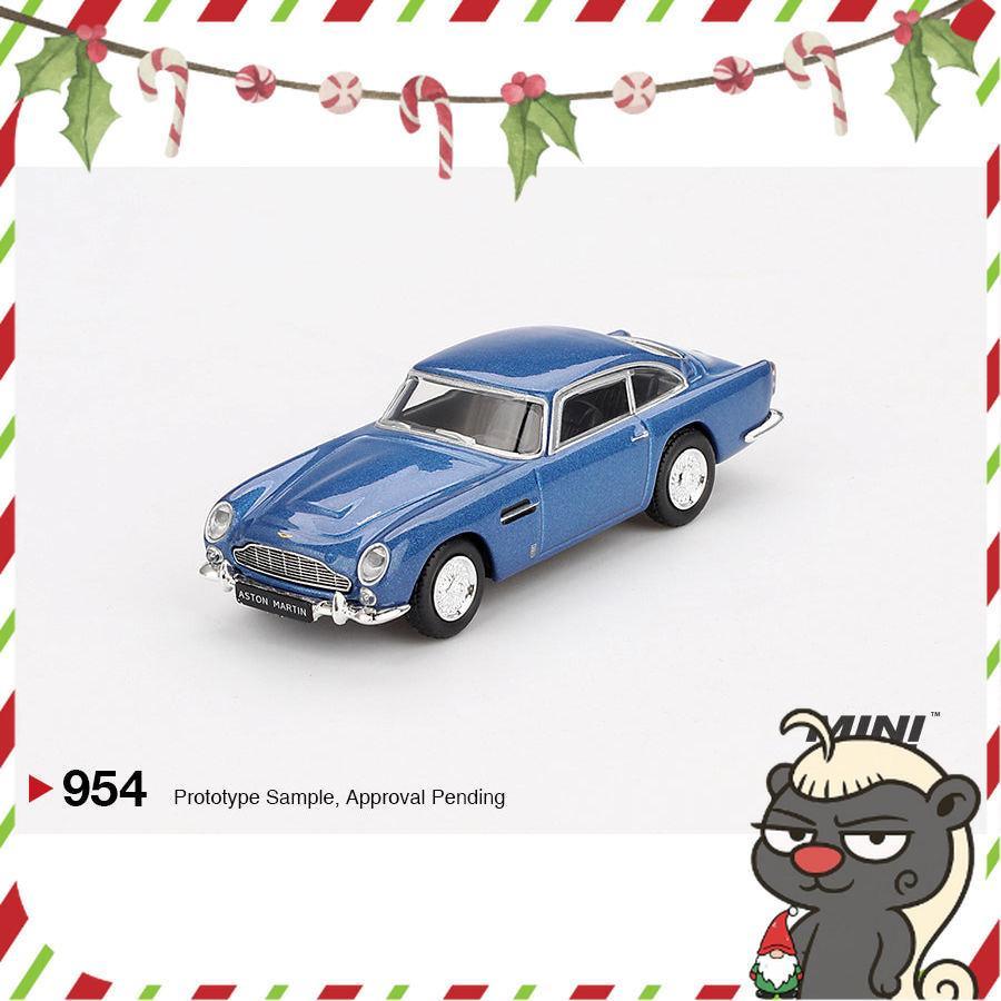 [HÀNG CÓ SẴN] Mocus Mô hình xe Mini GT 1:64 Aston Martin DB5 Sierra Blue 954