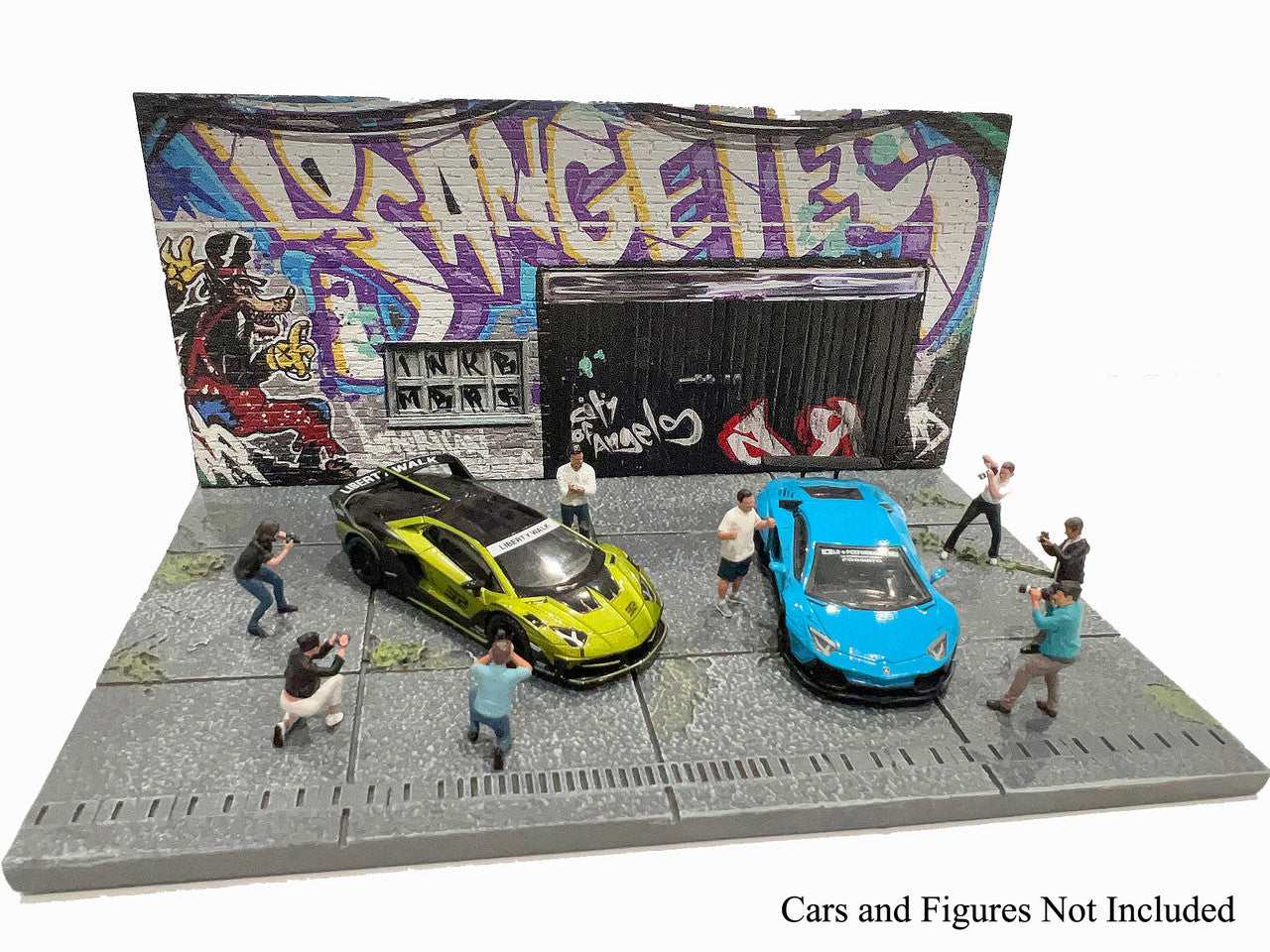 Mô hình nhân vật American Diorama 1:64 Street Art Diorama - LA Graffiti
