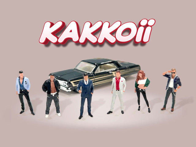 Mô hình nhân vật American Diorama 1:64 Figures set - Kakkoii