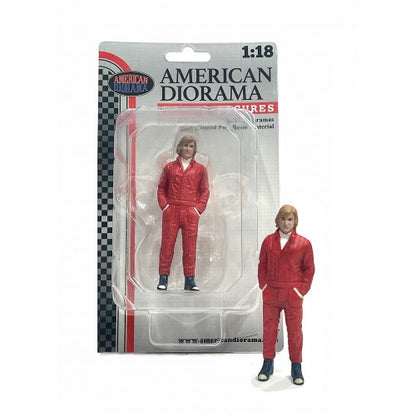 Mô hình nhận vật American Diorama 1:18 Resin James Hunt