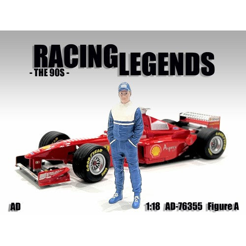 Mô hình nhận vật American Diorama 1:18 Resin Damon Hill