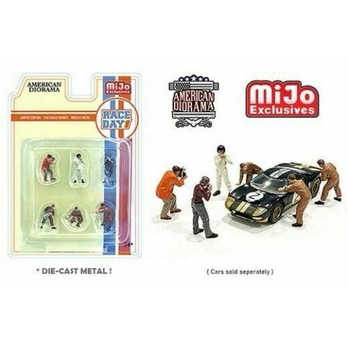 Mô hình American Diorama 1:64 AD-76475MJ 1:64 Limited Edition Die Cast Figure Set - Race Day 1 - AD-76475MJ