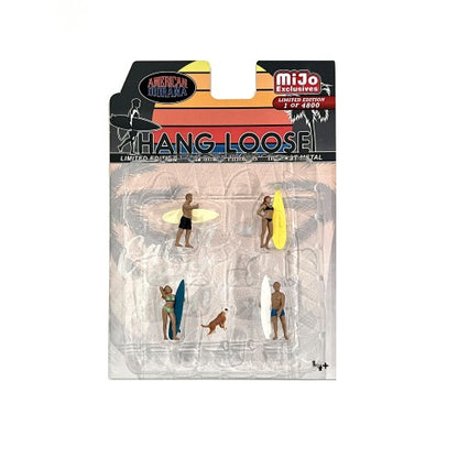 Mô hình American Diorama 1:64 AD-76500MJ 1:64 Limited Edition Die Cast Figure Set - Hang Loose - AD-76500MJ