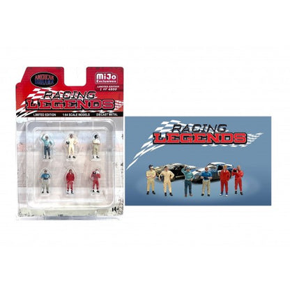 Mô hình American Diorama 1:64 AD-76503MJ 1:64 Limited Edition Die Cast Figure Set - Racing Legends - AD-76503MJ