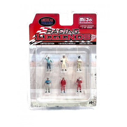 Mô hình American Diorama 1:64 AD-76503MJ 1:64 Limited Edition Die Cast Figure Set - Racing Legends - AD-76503MJ