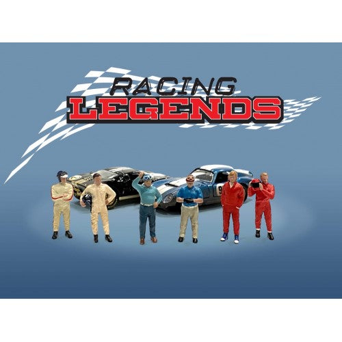 Mô hình American Diorama 1:64 AD-76503MJ 1:64 Limited Edition Die Cast Figure Set - Racing Legends - AD-76503MJ