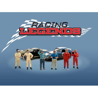 Mô hình American Diorama 1:64 AD-76503MJ 1:64 Limited Edition Die Cast Figure Set - Racing Legends - AD-76503MJ