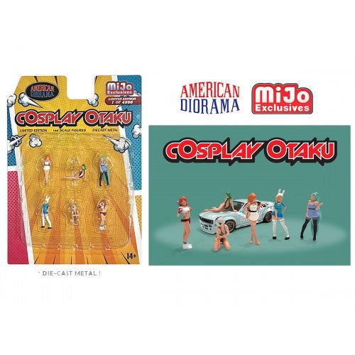 Mô hình American Diorama 1:64 AD-76510MJ 1:64 Limited Edition Die Cast Figure Set - Anime64 - AD-76510MJ