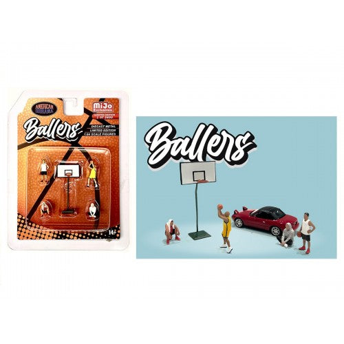 Mô hình American Diorama 1:64 AD-76516MJ 1:64 Limited Edition Die Cast Figure Set - Ballers - AD-76516MJ
