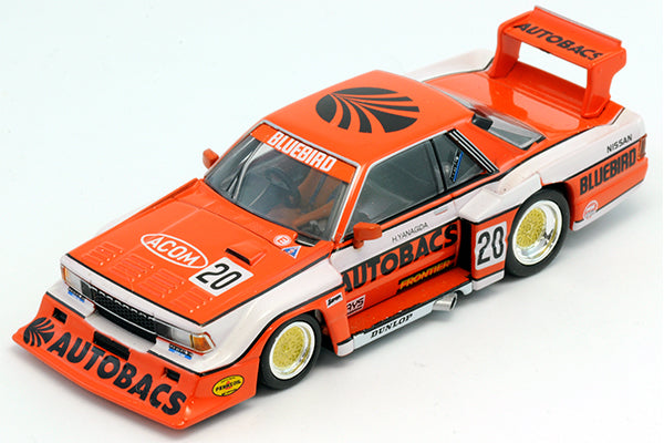 Mô hình xe Tomyca Limited Vintage TLV 1:64 Bluebird Super Silhouette (1983, orange) | Autobacs