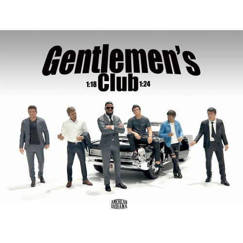Mô hình nhận vật American Diorama 1:18 Gentlemen's Club-2