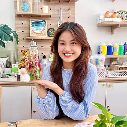 Trang trí bình thủy tinh - Tháng 3 2025 - Mocus Gift & Toys