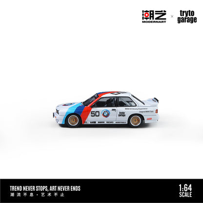 [PRE-ORDER] Sắp ra mắt tháng 01/2026 Mô hình Xe TaoYi MD & trytogarage Hợp tác 1:64 BMW E30 M3 DTM