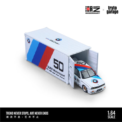[PRE-ORDER] Sắp ra mắt tháng 01/2026 Mô hình Xe TaoYi MD & trytogarage Hợp tác 1:64 BMW E30 M3 DTM