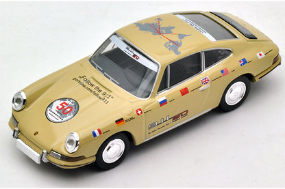 Mô hình xe Tomyca Limited Vintage TLV 1:64 Porsche 911 50th Anniversary World Tour | LV-110b