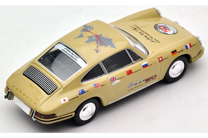 Mô hình xe Tomyca Limited Vintage TLV 1:64 Porsche 911 50th Anniversary World Tour | LV-110b