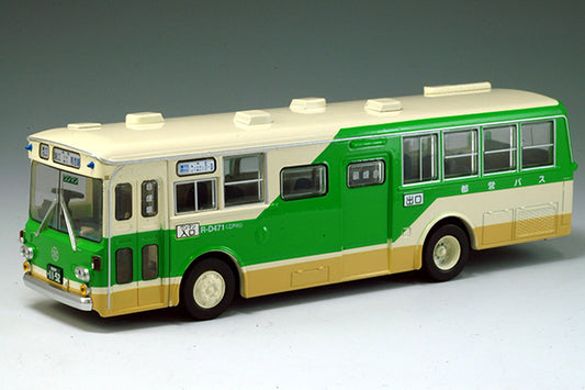 Mô hình xe Tomyca Limited Vintage TLV 1:64 Isuzu BU04 bus Tokyo Metropolitan Bureau of Transportation (green) | LV-N09c