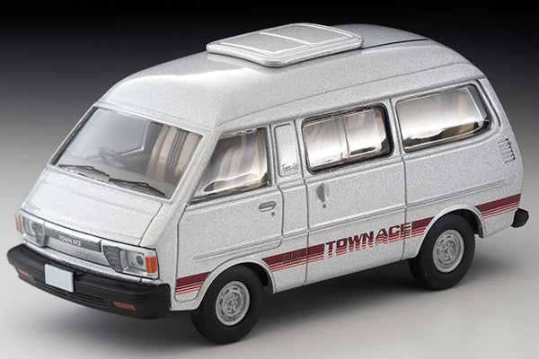 Mô hình xe Tomyca Limited Vintage TLV 1:64 Town Ace Wagon 1800 Grand Extra 1981 model (silver) | LV-N104c