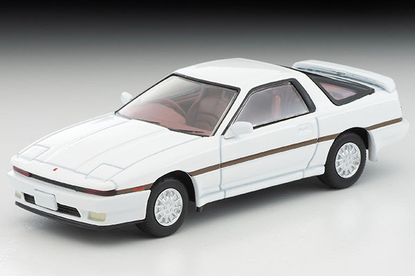 Mô hình xe Tomyca Limited Vintage TLV 1:64 Toyota Supra 3.0 GT Turbo (white) 1986 model | LV-N106e