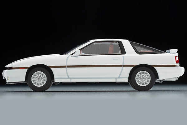 Mô hình xe Tomyca Limited Vintage TLV 1:64 Toyota Supra 3.0 GT Turbo (white) 1986 model | LV-N106e
