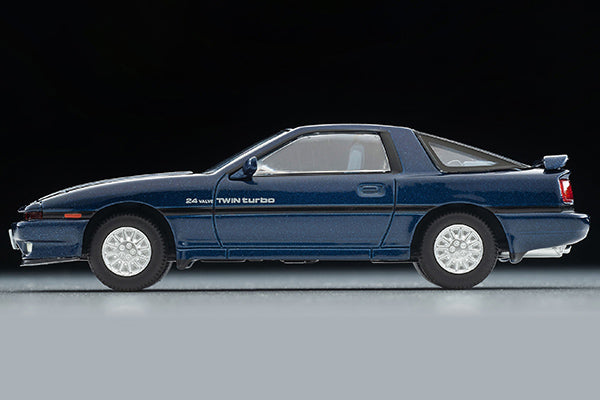 Mô hình xe Tomyca Limited Vintage TLV 1:64 Toyota Supra 2.0 GT Twin Turbo (Navy) 1987 model | LV-N106f