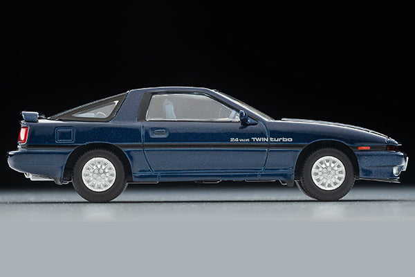 Mô hình xe Tomyca Limited Vintage TLV 1:64 Toyota Supra 2.0 GT Twin Turbo (Navy) 1987 model | LV-N106f