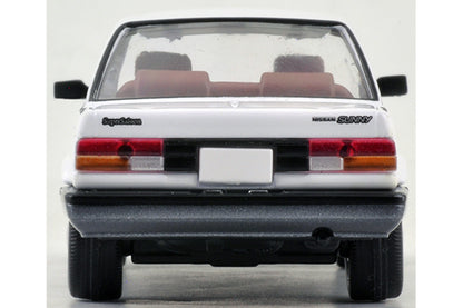 Mô hình xe Tomyca Limited Vintage TLV 1:64 Sunny 1500 Super Saloon (white/gray) | LV-N10c