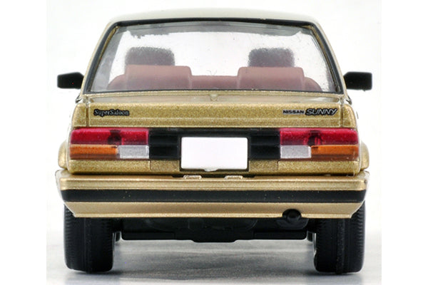 Mô hình xe Tomyca Limited Vintage TLV 1:64 Sunny 1500 Super Saloon (Gold) | LV-N10d