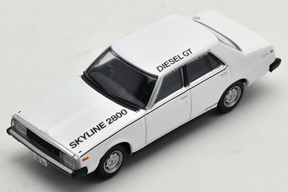 Mô hình xe Tomyca Limited Vintage TLV 1:64 Skyline 2800 Diesel GT-L (white) | LV-N111b
