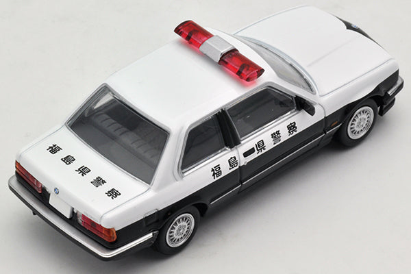 Mô hình xe Tomyca Limited Vintage TLV 1:64 BMW325i 2-door police car (Fukushima Prefectural Police) | LV-N113a